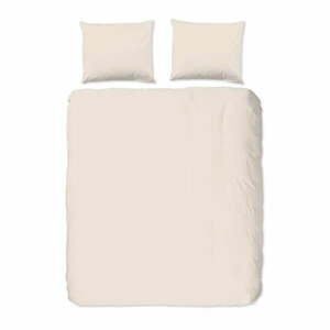 Beżowa bawełniana pościel dwuosobowa Good Morning Universal, 200x220 cm obraz