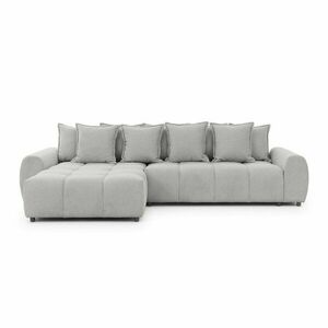 Jasnoszary narożnik (lewostronny/z szezlongiem) Albane – Ropez obraz