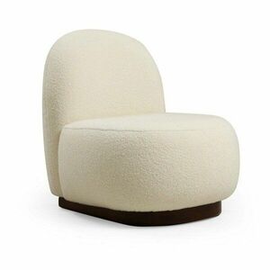 Biały fotel Artie Tina obraz