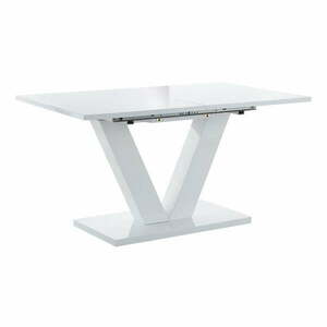 Rozkładany stół z dodatkowym blatem z połyskiem 90x140 cm Aaron – Støraa obraz