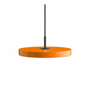 Pomarańczowa lampa wisząca LED z metalowym kloszem ø 31 cm Asteria Mini – UMAGE obraz