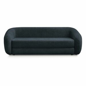 Ciemnoniebieska rozkładana sofa z tkaniny szenilowej 228 cm Neyo – Bobochic Paris obraz