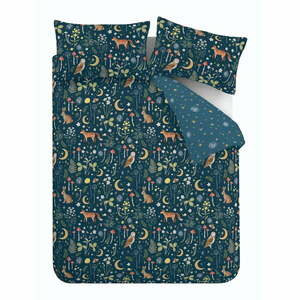 Ciemnoniebieska pościel dwuosobowa 230x220 cm Enchanted Twilight – Catherine Lansfield obraz