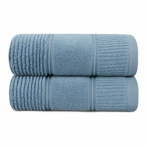 Zestaw 2 niebieskich bawełnianych ręczników Foutastic Daniela, 50x90 cm obraz