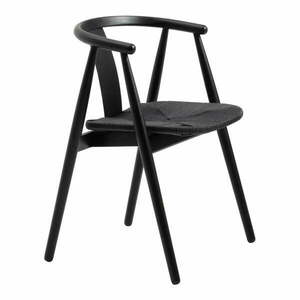 Czarne krzesło Relate – Unique Furniture obraz