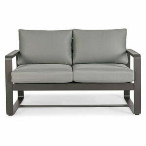 Szara aluminiowa sofa ogrodowa Merrigan – Bizzotto obraz
