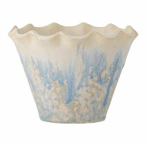 Kamionkowa osłonka na doniczkę ø 14 cm Bertha – Bloomingville obraz