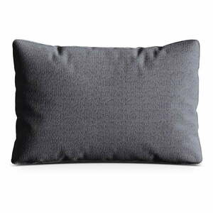 Ciemnoszara poduszka na sofę z materiału bouclé Kemi – Cosmopolitan Design obraz