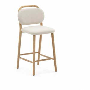 Beżowy hoker (wysokość siedziska 66 cm) Helda – Kave Home obraz