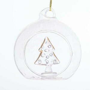 Szklana bombka ø 6 cm Tree – Dakls obraz
