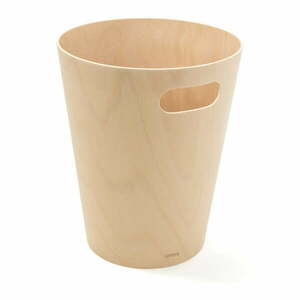 Biurowy kosz na śmieci w naturalnym kolorze 7, 5 l Woodrow – Umbra obraz