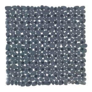 Antracytowa antypoślizgowa mata prysznicowa Wenko Paradise, 54x54 cm obraz