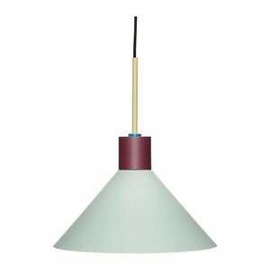 Jasnoniebieska lampa wisząca ø 35 cm Crayon – Hübsch obraz