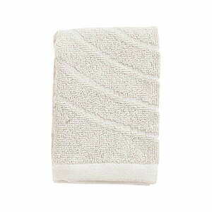 Jasnoszary bawełniany ręcznik frotte 30x30 cm Time – Zone obraz