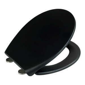 Czarna deska sedesowa Wenko Ikaria obraz