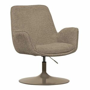 Beżowy fotel z regulowaną wysokością siedziska Marten – WOOOD obraz