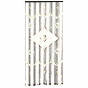 Bambusowa zasłona na drzwi w naturalnym kolorze 90x200 cm Rhombus – Maximex obraz