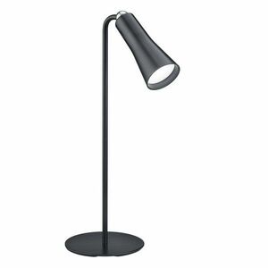 Metalowa lampa stołowa LED w kolorze matowej czerni (wysokość 36 cm) Maxi – Reality obraz