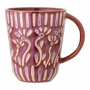 Fioletowy kamionkowy kubek 150 ml Samsin – Bloomingville obraz