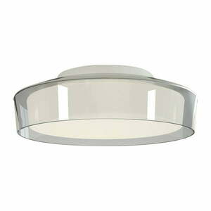 Biała lampa sufitowa SULION Nilo, ø 30 cm obraz