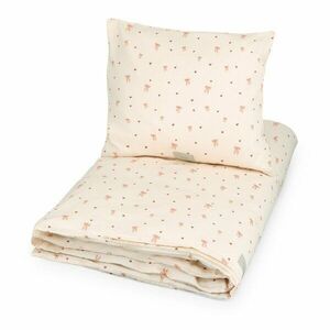 Jasnożółto-różowa pościel dziecięca jednoosobowa z bawełny organicznej 140x200 cm Bows – Cam Cam Copenhagen obraz