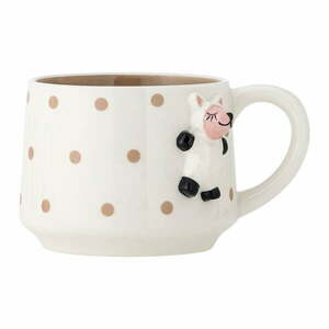Biały ceramiczny kubek dla dzieci na kakao 370 ml Dolly – Bloomingville Mini obraz