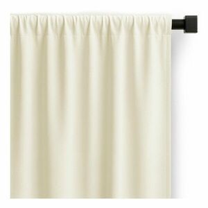 Zasłona częściowo zaciemniająca (dimout) w kolorze kości słoniowej 140x250 cm Carli – Restilo obraz