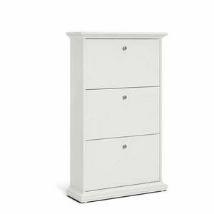 Biała uchylna szafka na buty Paris – Tvilum obraz