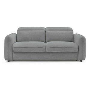 Szara sofa 236 cm Achille – Bobochic Paris obraz
