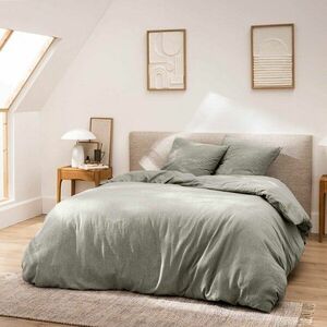 Szara bawełniana pościel dwuosobowa 3-częściowa 240x220 cm Meline – douceur d'intérieur obraz