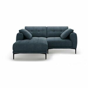 Ciemnoniebieski narożnik (lewostronny/z szezlongiem) Bemy – Micadoni obraz