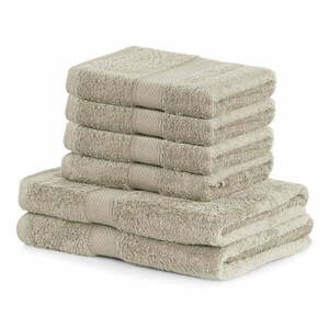 Zestaw 6 beżowych ręczników DecoKing Bamby obraz