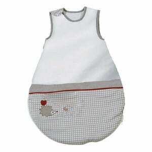 Biało-szary bawełniany śpiworek dziecięcy 45x70 cm Adam & Eule – Roba obraz