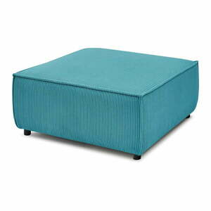 Niebieski sztruksowy podnóżek Nihad modular – Bobochic Paris obraz