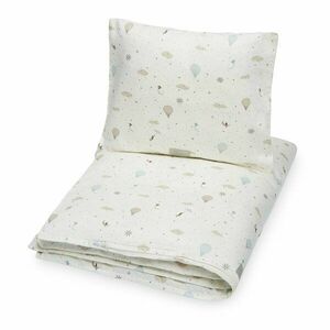 Pościel dziecięca do łóżeczka z bawełny organicznej w kolorze kości słoniowej 100x140 cm Dreamland – Cam Cam Copenhagen obraz