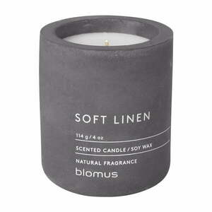 Świeczka sojowa o zapachu lnu Blomus Fraga obraz