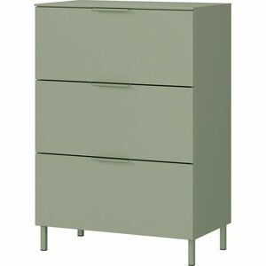 Zielona szafka z matowym wykończeniem 68x98x40 cm Savoca – Germania obraz