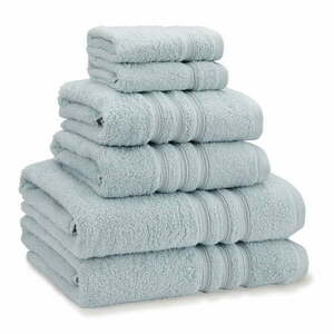 Jasnoniebieskie bawełniane ręczniki frotte zestaw 6 szt. Zero Twist – Catherine Lansfield obraz