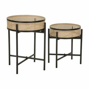 Okrągłe stoliki zestaw 2 szt. ø 40 cm Fuji – Mauro Ferretti obraz