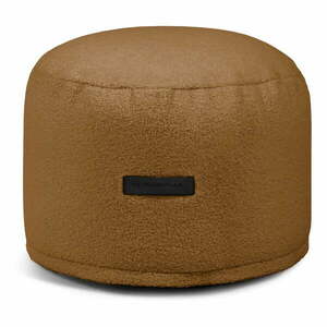 Brązowy worek do siedzenia z materiału bouclé Mini – SLOWDOWN obraz