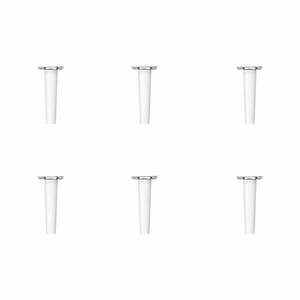 Białe nóżki z drewna bukowego zestaw 6 szt. Mistral – Hammel Furniture obraz