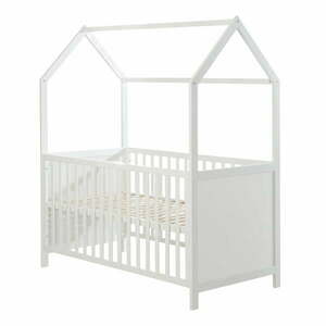 Białe łóżeczko 70x140 cm – Roba obraz