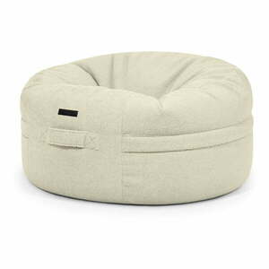 Kremowy worek do siedzenia z materiału bouclé Roll 105 – SLOWDOWN obraz