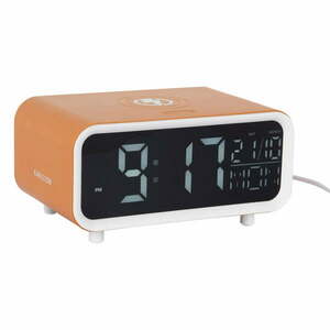 Budzik z ładowarką bezprzewodową Chunky LED – Karlsson obraz