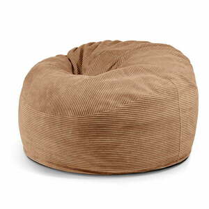 Brązowy sztruksowy worek do siedzenia Om 110 – SLOWDOWN obraz
