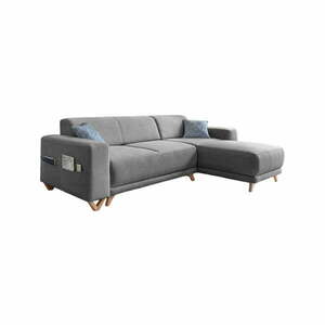 Szary rozkładany/ze schowkiem narożnik Classy Sophie – Miuform obraz