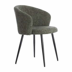 Metalowe fotele jadalniane zestaw 2 szt. w kolorze khaki Radaja – Light & Living obraz