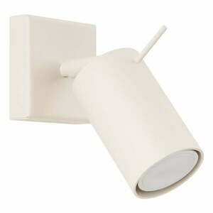 Kremowa lampa punktowa 8x16 cm Etna – Sollux obraz