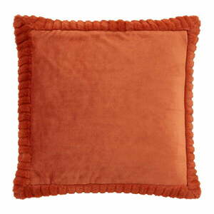 Poduszka dekoracyjna z mikropluszu 55x55 cm Velvet and Faux Fur – Catherine Lansfield obraz