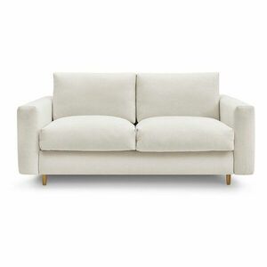 Beżowa rozkładana sofa do spania 220 cm Cocoone – Bobochic Paris obraz